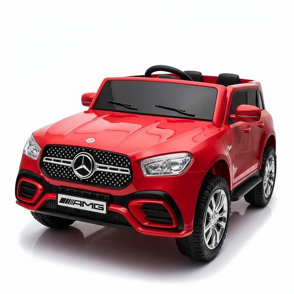 Mercedes-Benz AMG G63 Style 12V Kids Electric Ride-On Car with Remote Control – Red