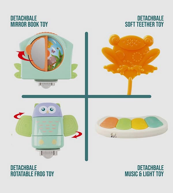 2 In 1 Baby Fitness Booster Seat & Dining Chair