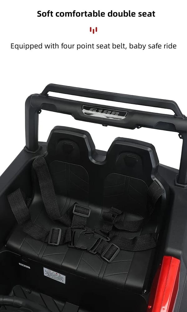 Kids Electric 4x4 Ride-On Jeep | Battery Powered Off-Road Toy Car with Big Wheels